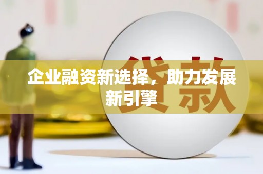 于洪企业融资新选择，助力发展新引擎