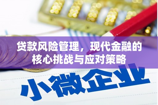 于洪贷款风险管理，现代金融的核心挑战与应对策略