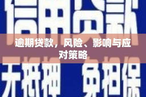 于洪逾期贷款，风险、影响与应对策略