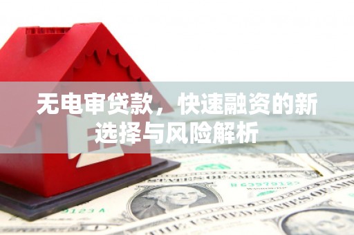 于洪无电审贷款，快速融资的新选择与风险解析