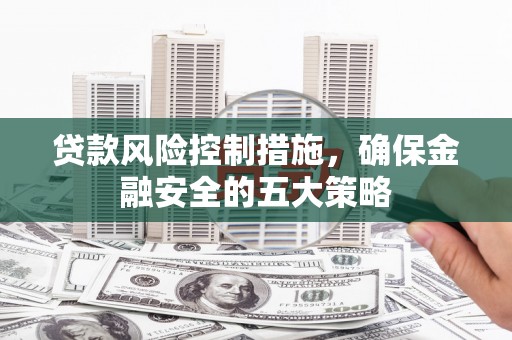 于洪贷款风险控制措施，确保金融安全的五大策略