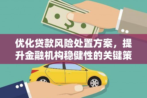 于洪优化贷款风险处置方案，提升金融机构稳健性的关键策略