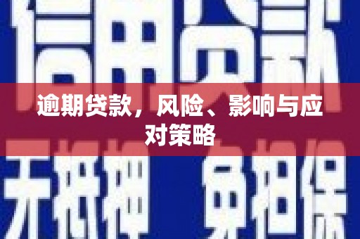于洪逾期贷款，风险、影响与应对策略