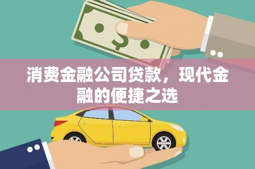 于洪消费金融公司贷款，现代金融的便捷之选