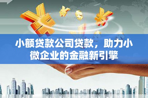 于洪小额贷款公司贷款，助力小微企业的金融新引擎