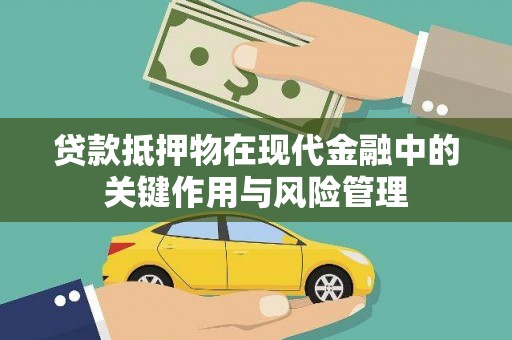于洪贷款抵押物在现代金融中的关键作用与风险管理