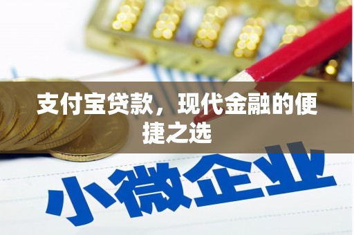 于洪支付宝贷款，现代金融的便捷之选