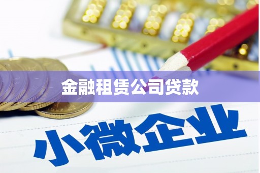 于洪金融租赁公司贷款