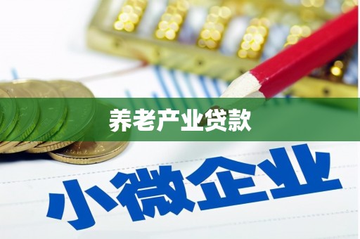 于洪养老产业贷款