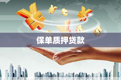 于洪保单质押贷款