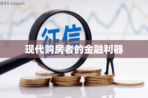 于洪现代购房者的金融利器