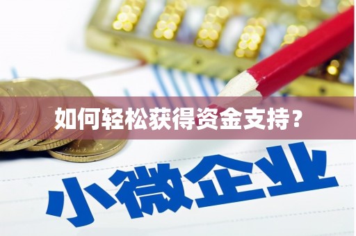 于洪如何轻松获得资金支持？