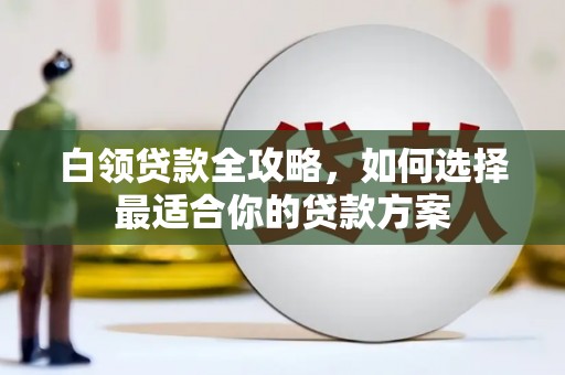 于洪白领贷款全攻略，如何选择最适合你的贷款方案
