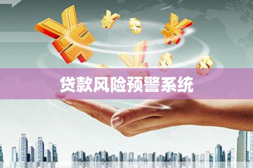 于洪贷款风险预警系统