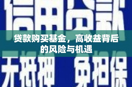 于洪贷款购买基金，高收益背后的风险与机遇